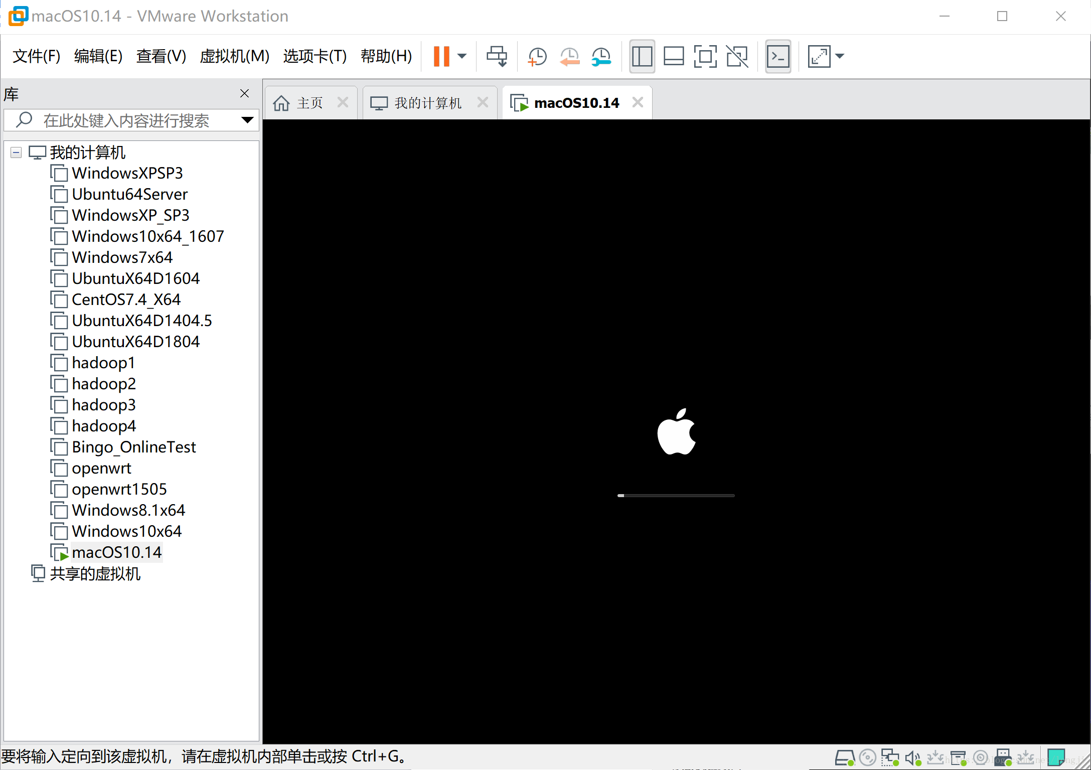 黑苹果 macOS 10.14 on vmware15 安装流程 linux学习 第19张 黑苹果 macOS 10.14 on vmware15 安装流程 linux学习 第19张